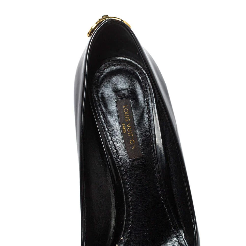 Louis Vuitton Black Patent Leather Oh Really! Pumps Size 37.5 商品