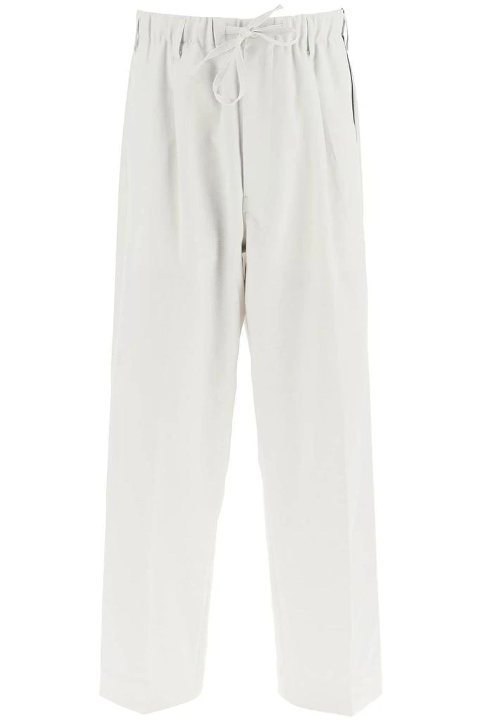 商品Y-3|LIGHTWEIGHT TWILL PANTS WITH SIDE STRIPES,价格¥935,第1张图片