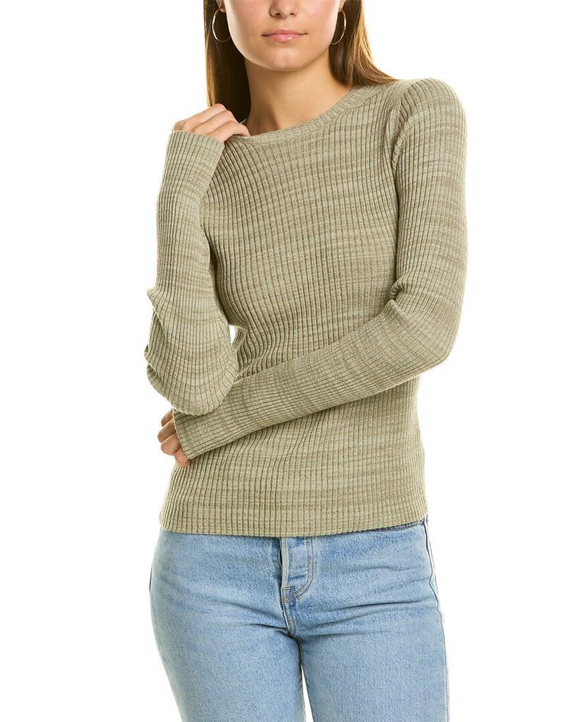 商品Vince|Vince Ribbed Wool-Blend Sweater,价格¥419,第1张图片