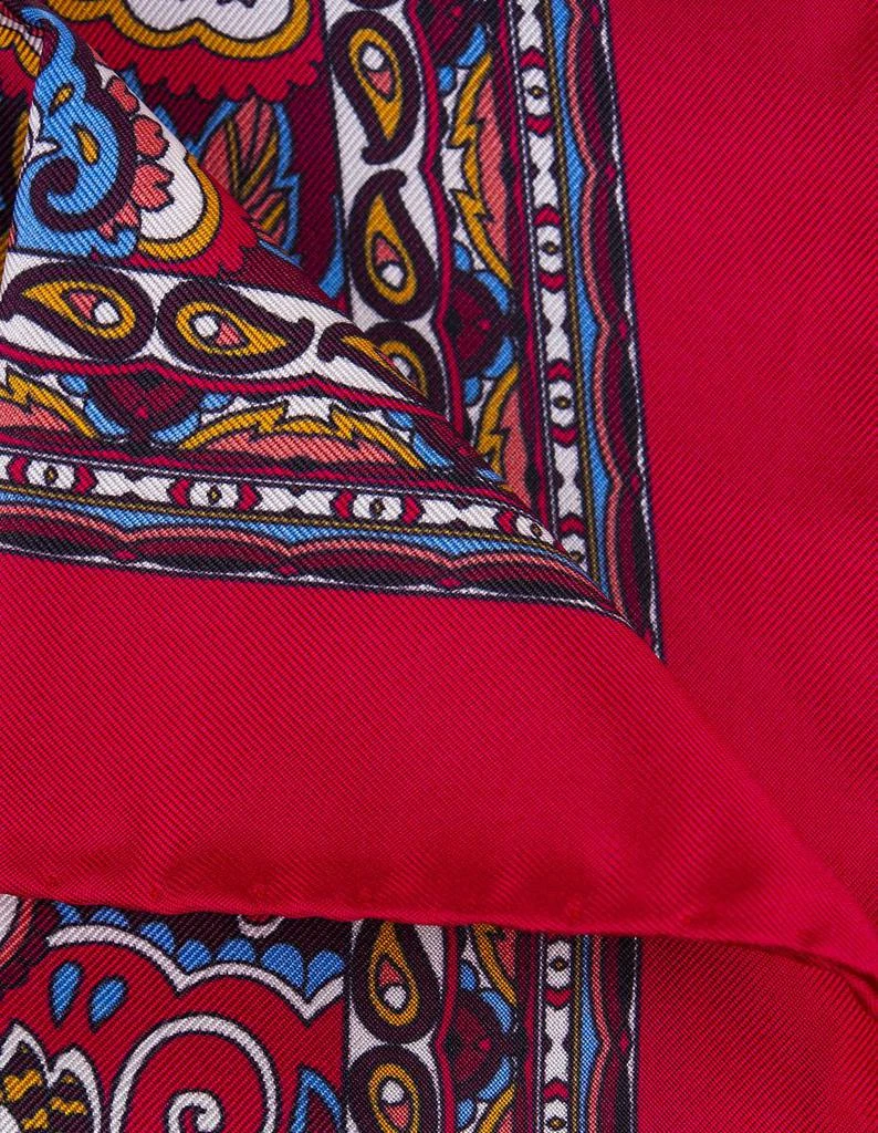 商品Kiton|KITON Pocket Handkerchief With Paisley Print,价格¥884,第2张图片详细描述