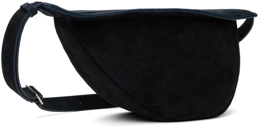 商品The Row|Navy Small Slouchy Banana Bag,价格¥16081,第2张图片详细描述