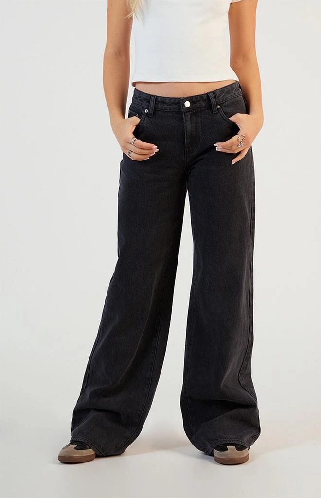 商品PacSun|Casey Low Rise Baggy Jeans Black,价格¥487,第2张图片详细描述
