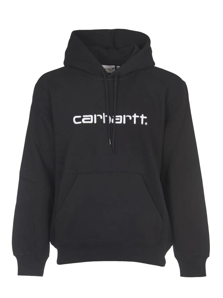 商品Carhartt|Carhartt Black Hoodie With Logo,价格¥788,第1张图片