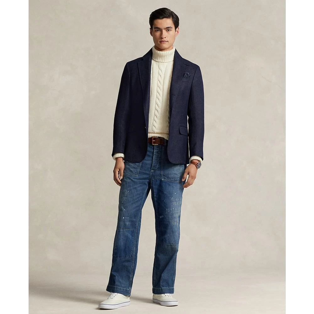 商品Ralph Lauren|Men's Cotton Relaxed-Fit Distressed Jeans,价格¥1357,第4张图片详细描述