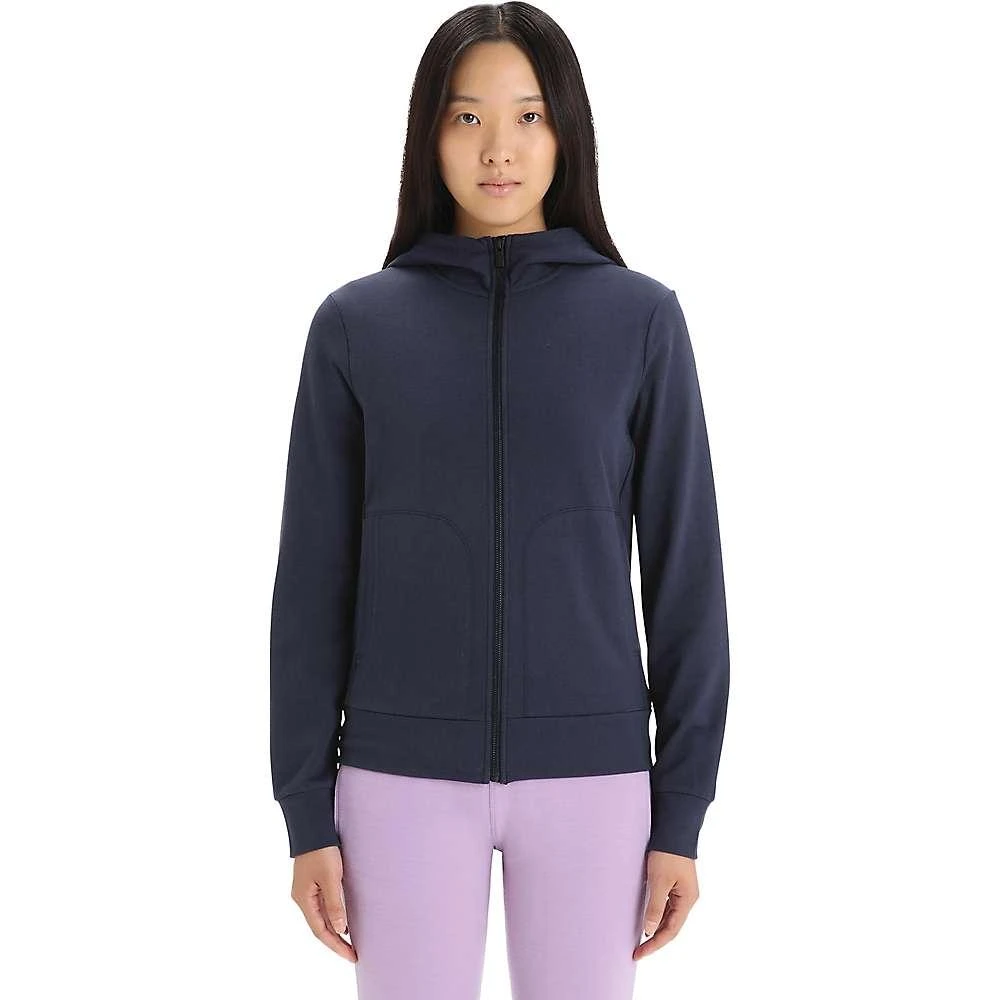 商品Icebreaker|Icebreaker Women's Central Classic LS Zip Hoodie,价格¥1391,第1张图片