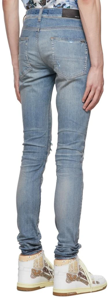 商品AMIRI|Blue MX1 Ultra Suede Jeans,价格¥9193,第3张图片详细描述