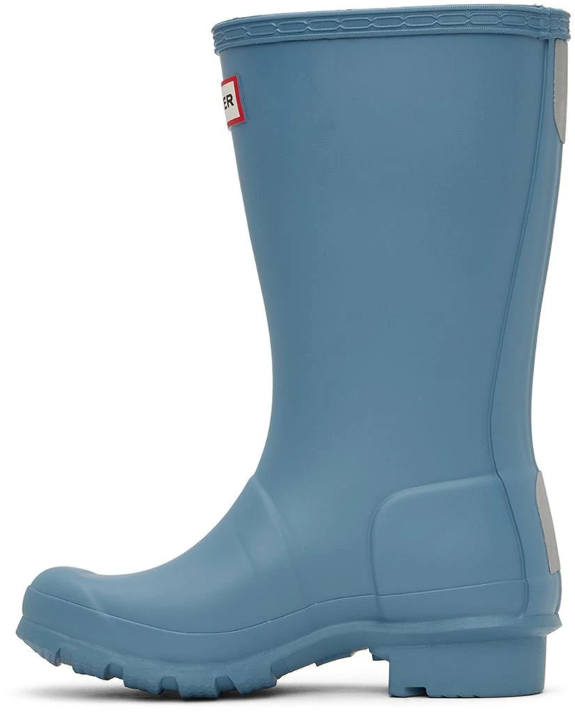 商品Hunter|Kids Blue Original Big Kids Rain Boots,价格¥457,第3张图片详细描述