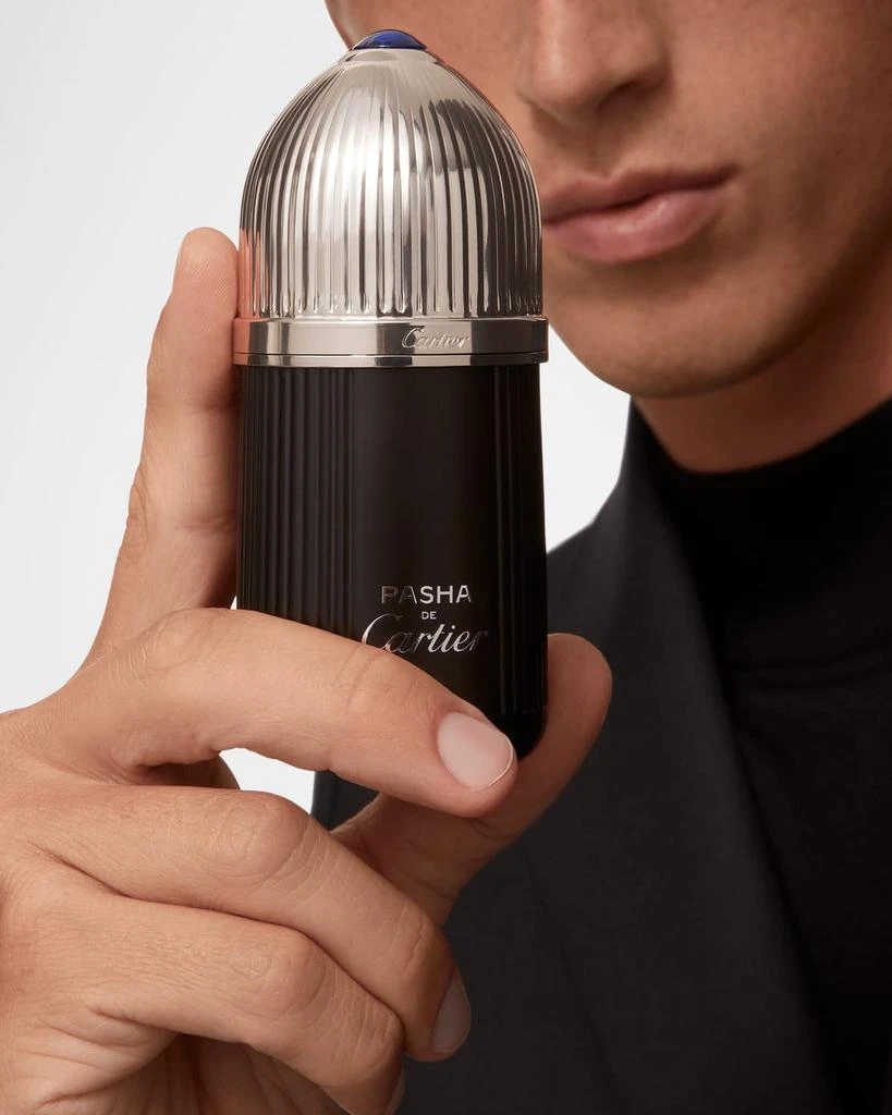 商品Cartier|Pasha Edition Noire Eau de Toilette, 3.3 oz.,价格¥919,第4张图片详细描述