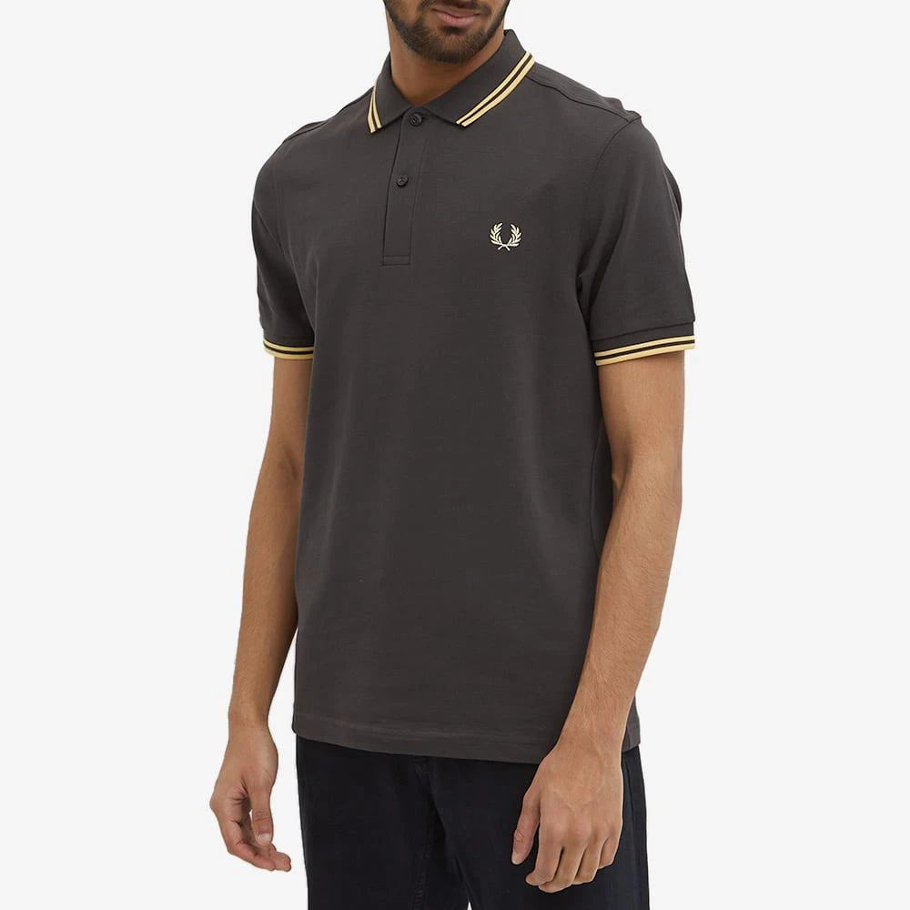商品Fred Perry|Fred Perry Slim Fit Twin Tipped Polo,价格¥468,第3张图片详细描述