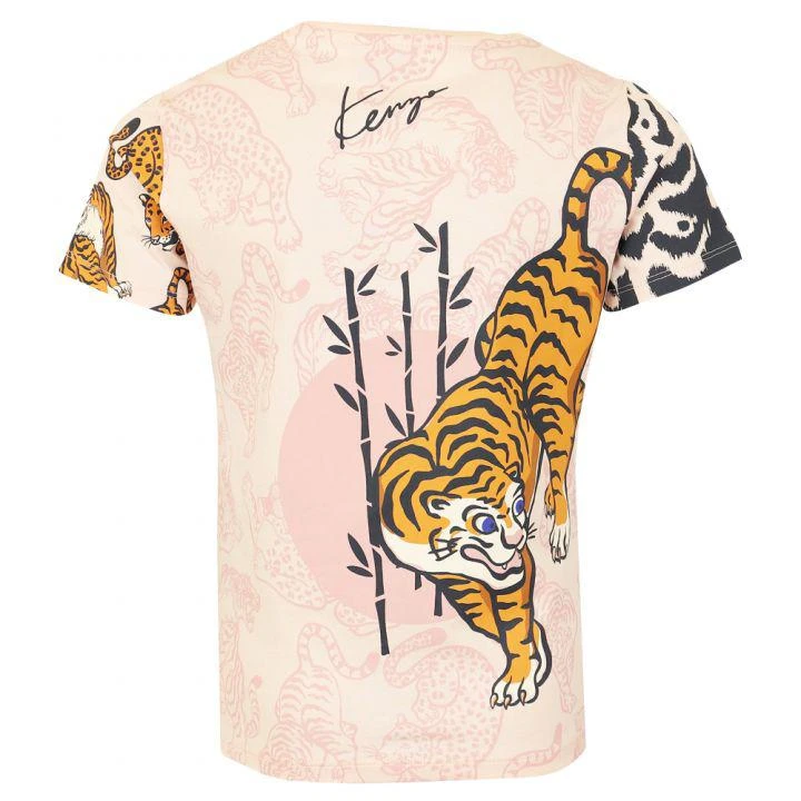 商品Kenzo|Pink Tiger Design T Shirt,价格¥217,第3张图片详细描述