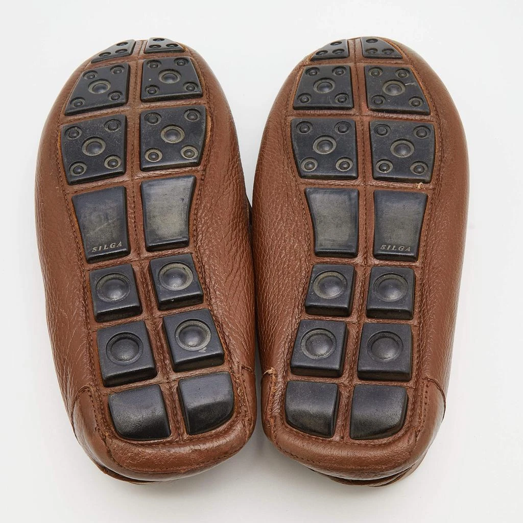 Givenchy Brown Leather Slip On Loafers Size 40 商品