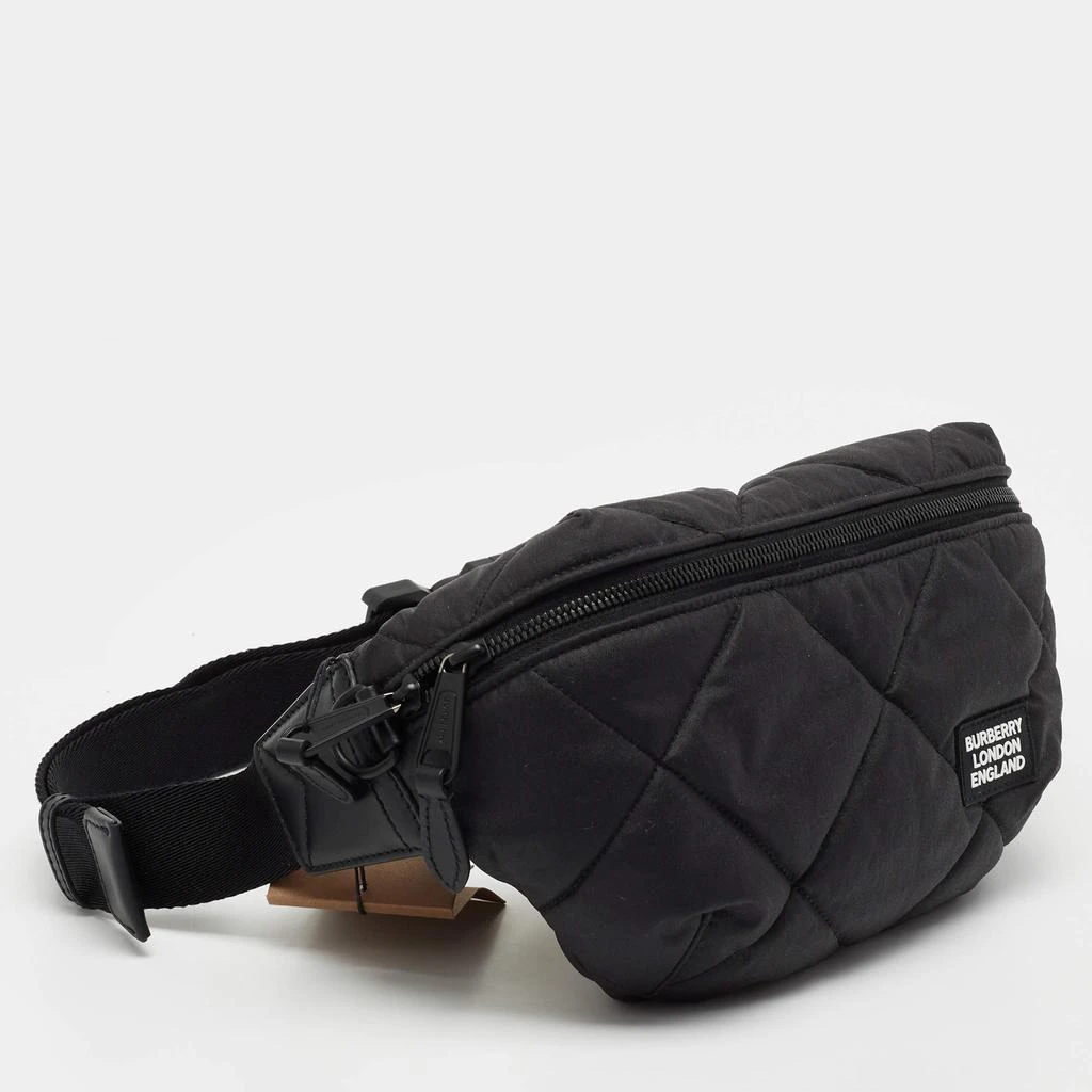 商品Burberry|Burberry Black Quilted Sonny Bum Bag,价格¥5647,第3张图片详细描述