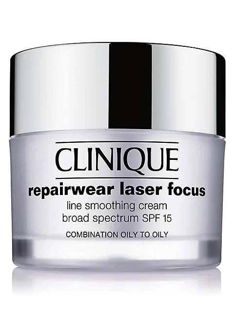 商品Clinique|Repairwear Laser Focus SPF 15 Line Smoothing Cream - Combination Oily to Oily,价格¥390,第1张图片