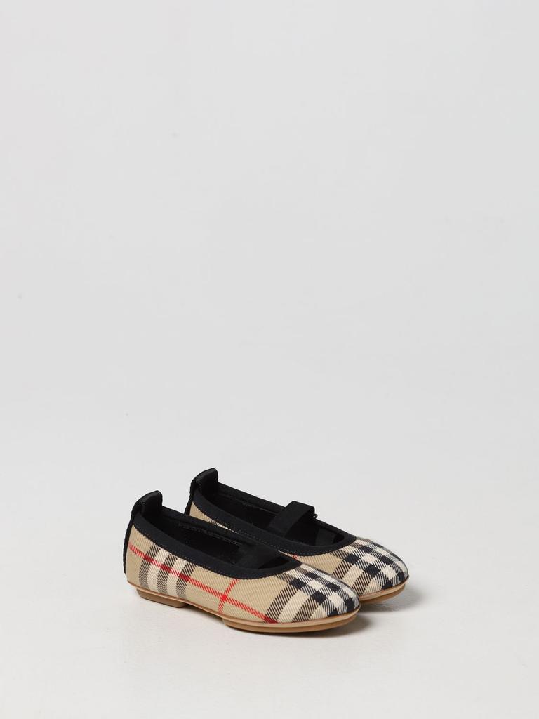 Burberry cotton ballet flat with check pattern商品第2张图片规格展示