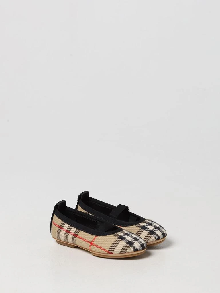 商品Burberry|Burberry cotton ballet flat with check pattern,价格¥1251,第2张图片详细描述