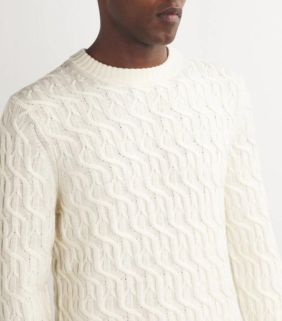 Cable-Knit Sweater 商品
