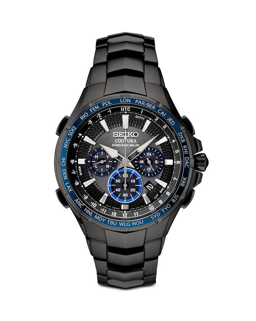 商品Seiko|Coutura Solar Chronograph, 44.5mm,价格¥5172,第1张图片