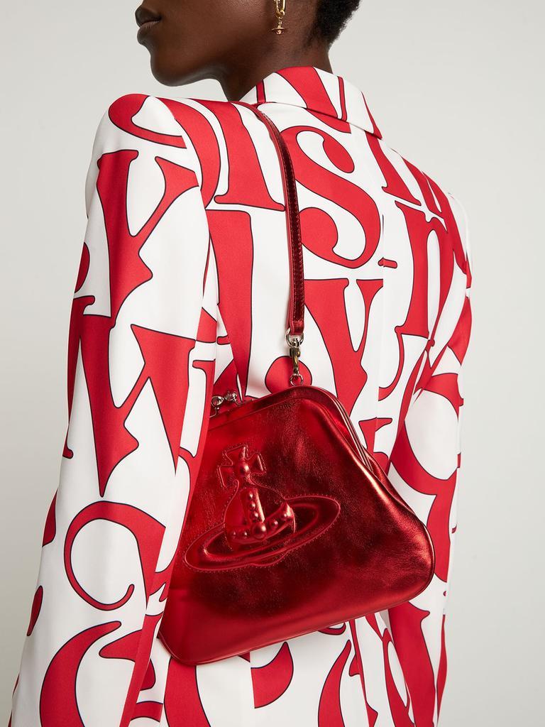 商品Vivienne Westwood|Vivienne's Metallic Leather Bag,价格¥3200,第1张图片