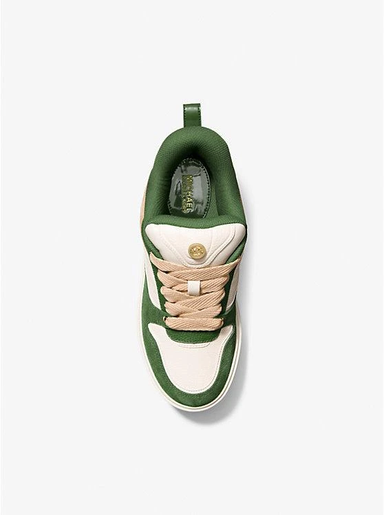 商品Michael Kors|Rumi Color-Block Leather Platform Sneaker,价格¥583,第4张图片详细描述