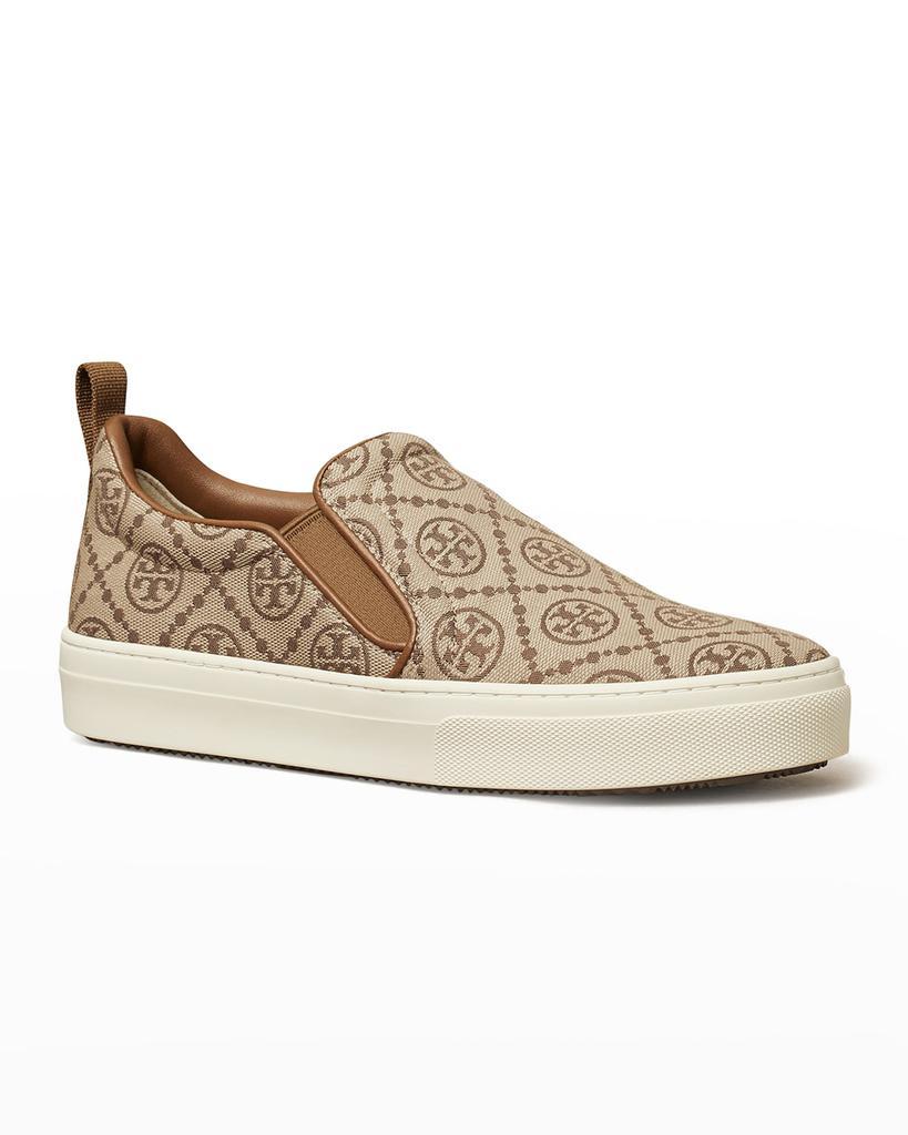 商品Tory Burch|T Monogram Slip-On Sneakers,价格¥1756,第4张图片详细描述