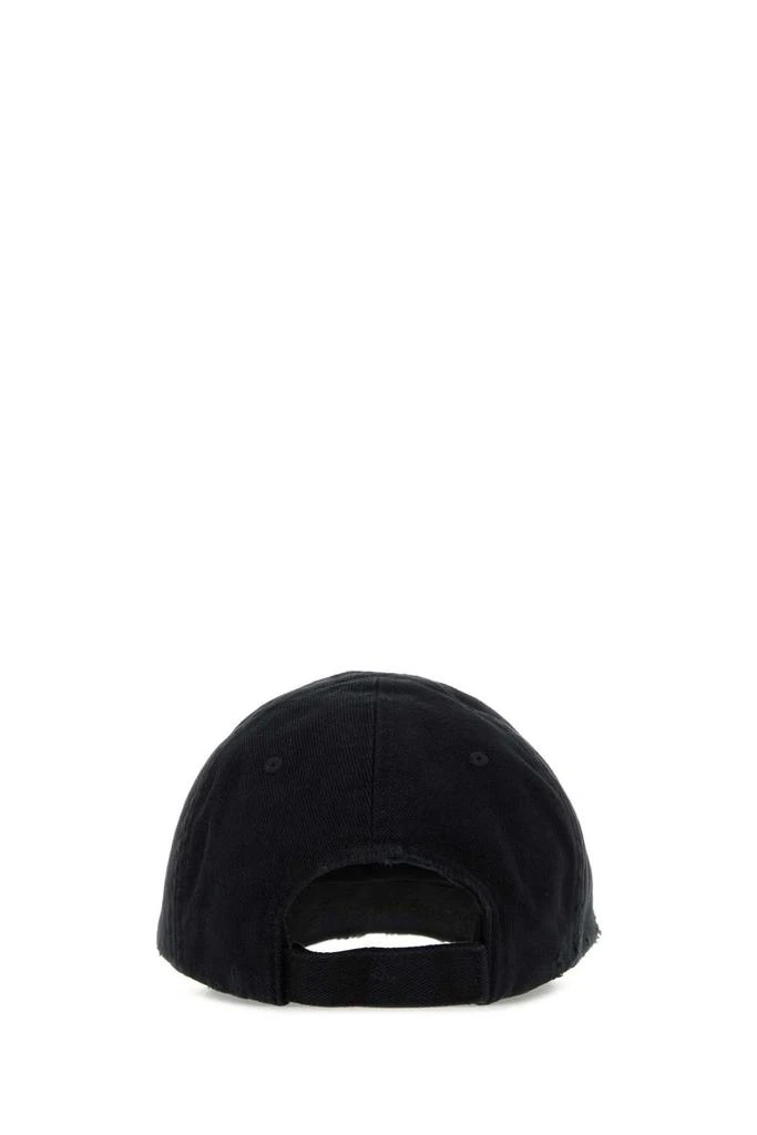 商品Balenciaga|Balenciaga Logo Embroidered Distressed Baseball Cap,价格¥2543-¥2758,第2张图片详细描述