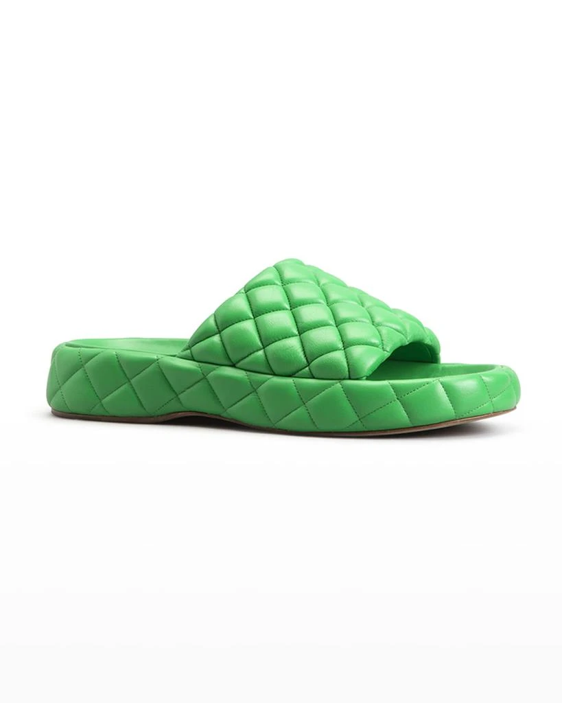 商品Bottega Veneta|Padded Lambskin Slide Sandals,价格¥5661,第2张图片详细描述