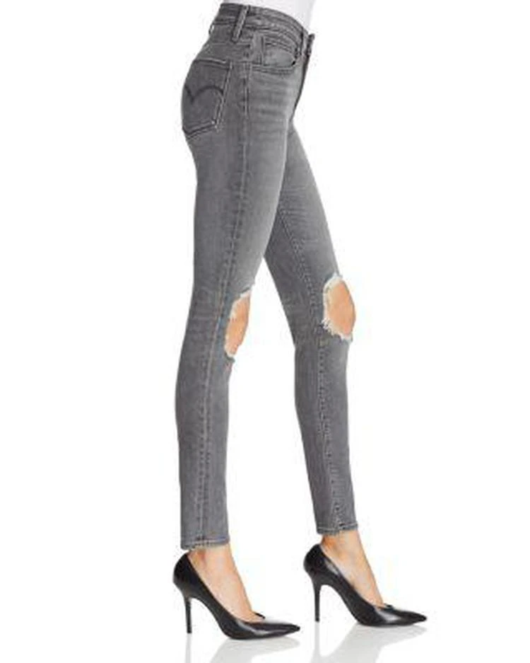商品Levi's|721® High Rise Skinny Jeans in Washed Black,价格¥499,第3张图片详细描述