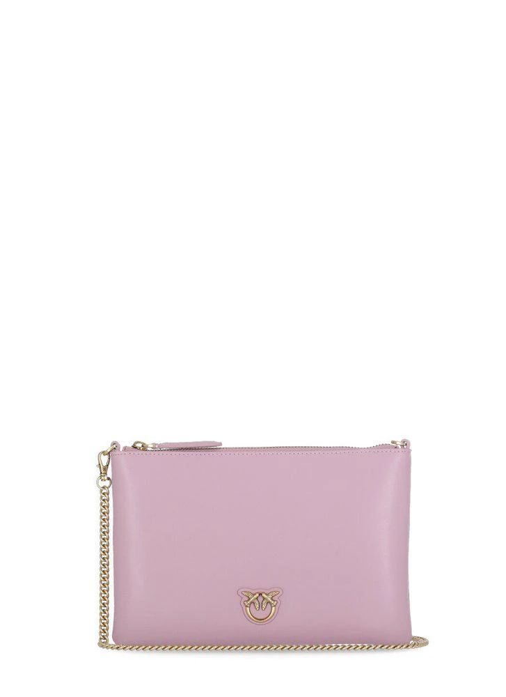 商品PINKO|Pinko Logo-Plaque Zipped Shoulder Bag,价格¥705,第1张图片