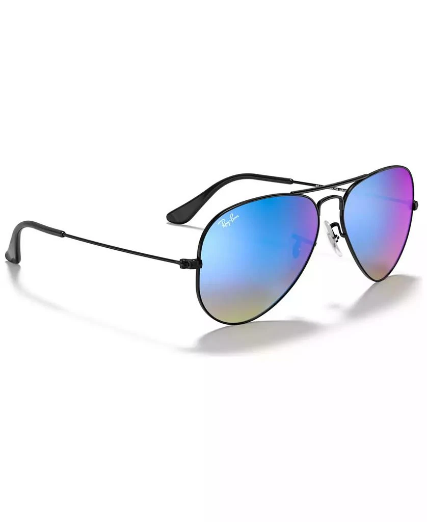 商品Ray-Ban|Sunglasses, RB3025 AVIATOR FLASH LENSES GRADIENT,价格¥1536,第3张图片详细描述