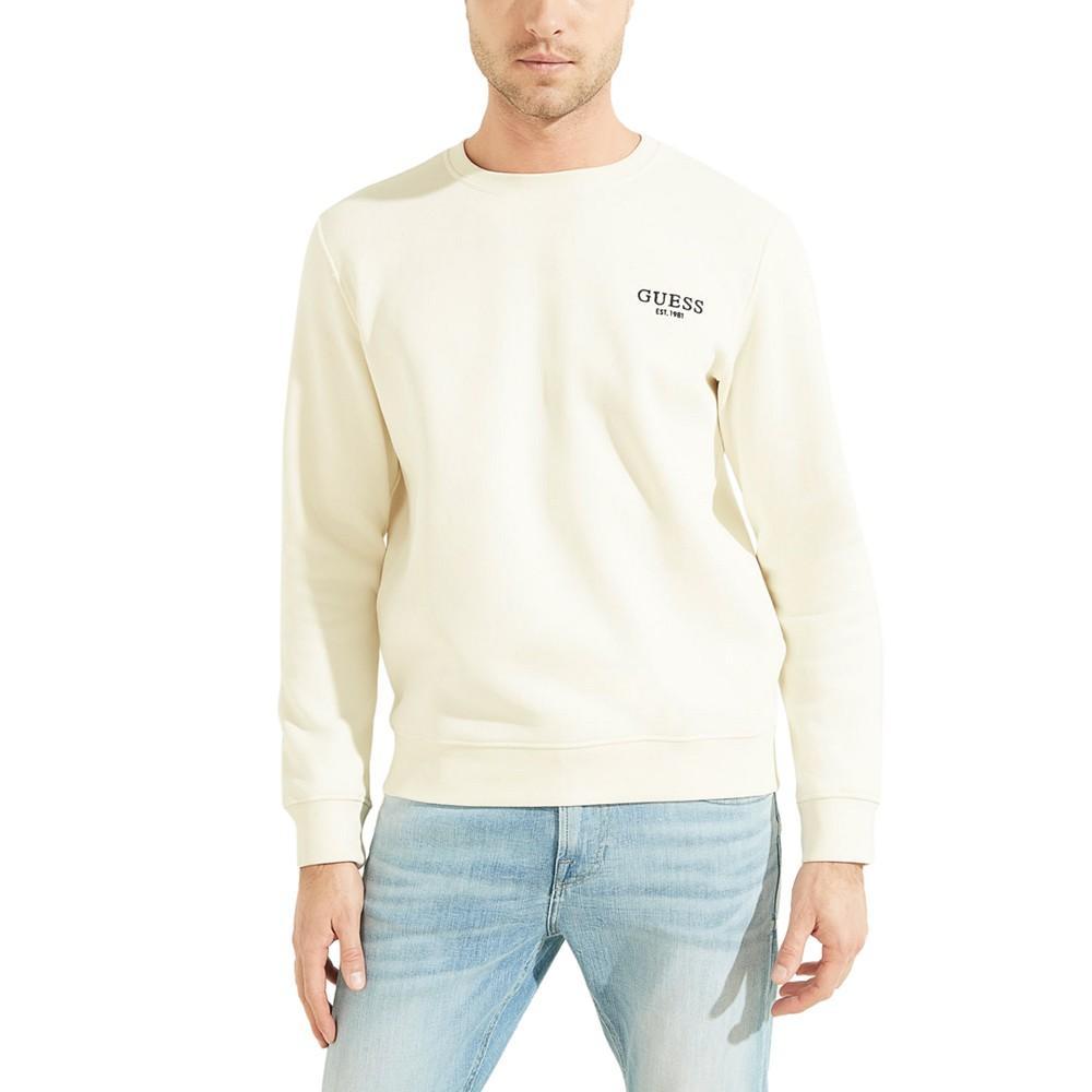 商品GUESS|Men's Ermes Classic-Fit Embroidered Logo Fleece Sweatshirt,价格¥462,第1张图片