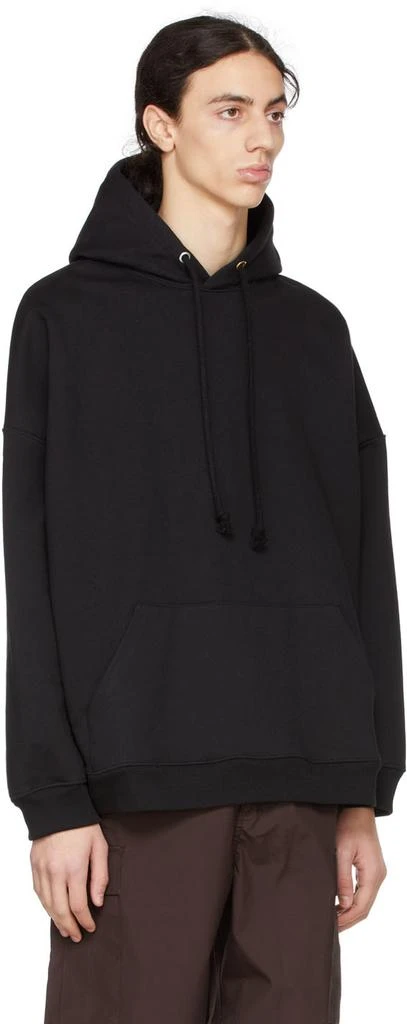 商品3MAN|Black Cotton Hoodie,价格¥556,第2张图片详细描述
