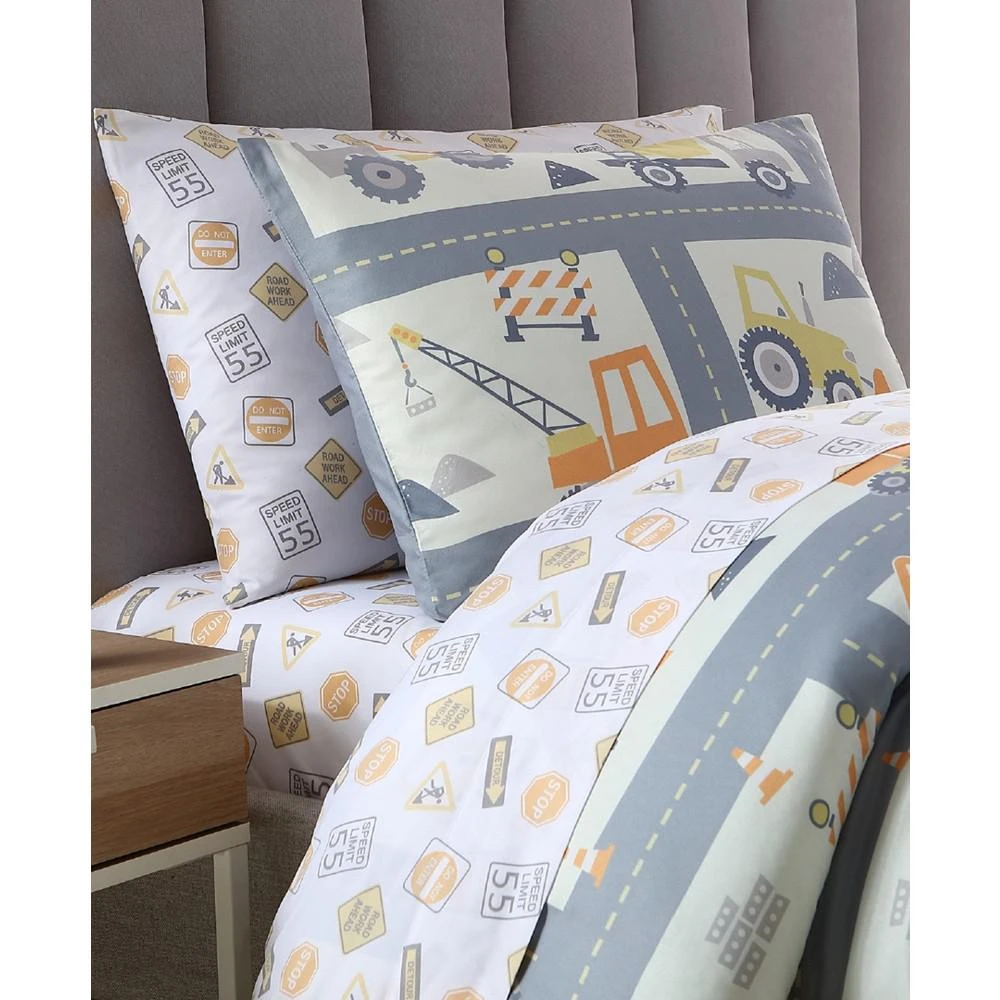 商品Morgan Home|MHF Home Kids Construction Land Twin Comforter Set,价格¥893,第2张图片详细描述
