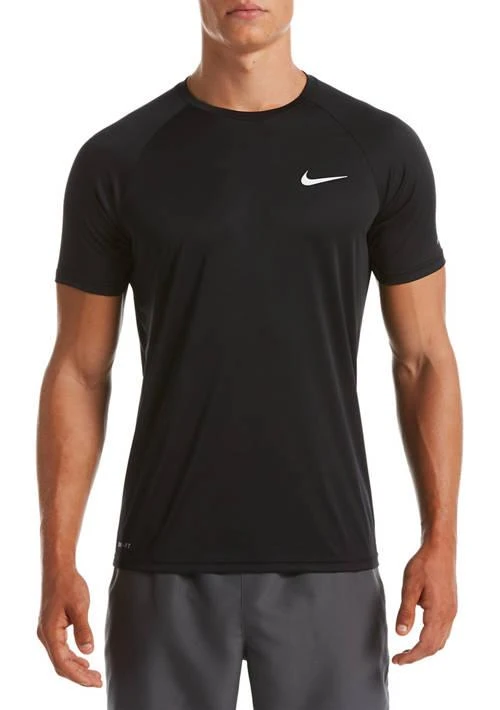 商品NIKE|Essential Short Sleeve Hydroguard Swim Shirt,价格¥235,第1张图片