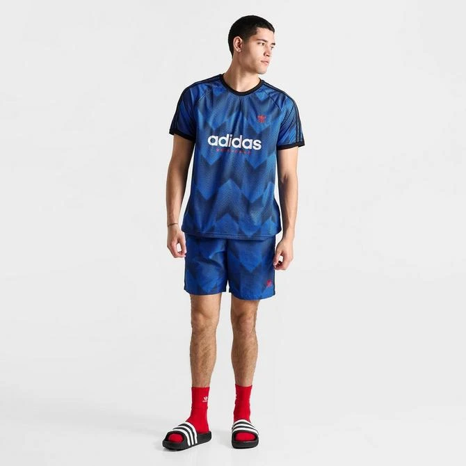 商品Adidas|Men's adidas Originals Soccer Inspired Allover Print T-Shirt,价格¥91,第2张图片详细描述