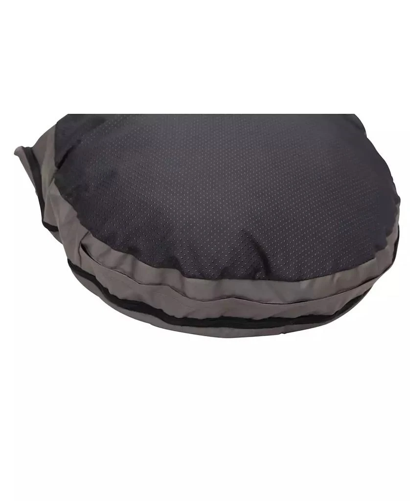 Happycare Textiles Durable Oxford to Sherpa Pet Cave and Round Pet Bed with Removable Top and Insert 商品
