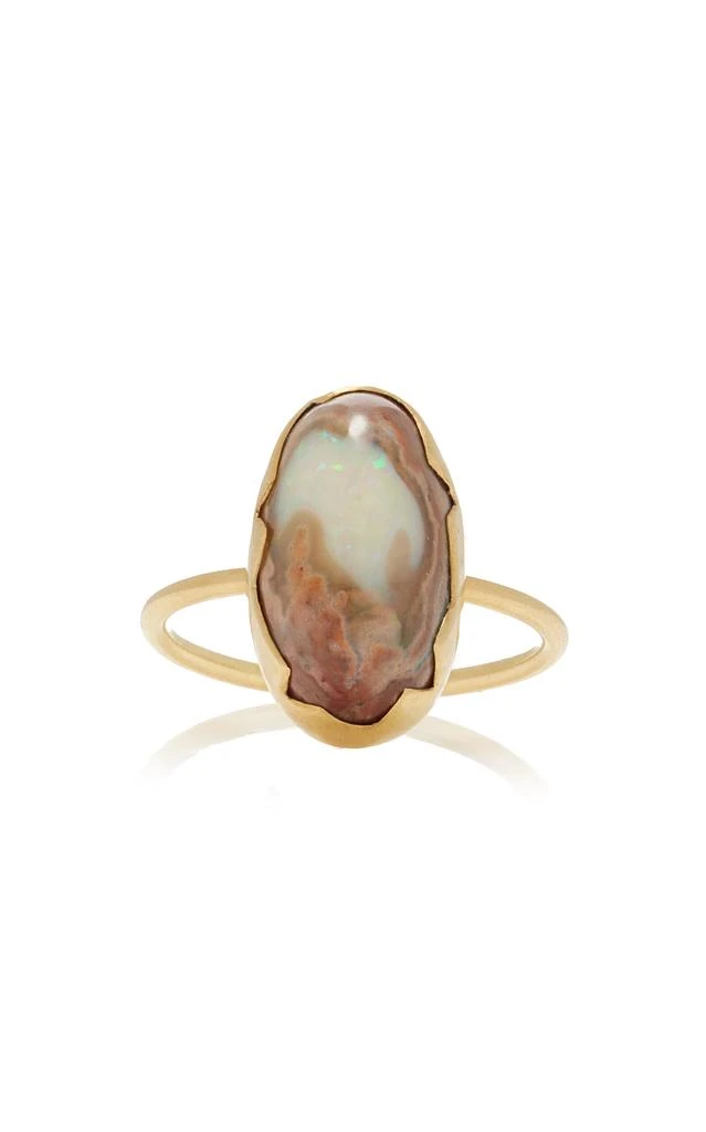 商品Annette Ferdinandsen|Annette Ferdinandsen - 18K Gold Opal Ring - Multi - US 6 - Moda Operandi - Gifts For Her,价格¥8671,第1张图片