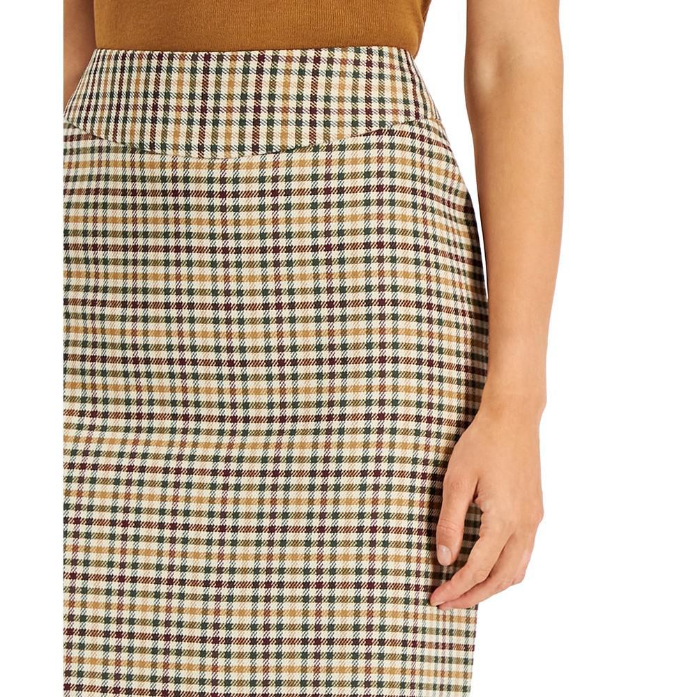 商品Tahari|Women's Plaid Slim Skirt,价格¥288,第6张图片详细描述