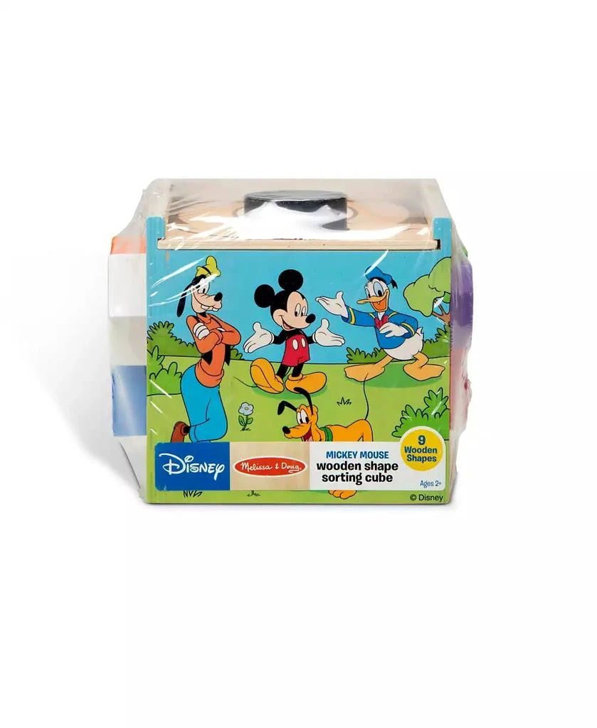 商品Melissa & Doug|Mickey Mouse & Friends Wooden Shape Sorting Cube,价格¥99,第2张图片详细描述