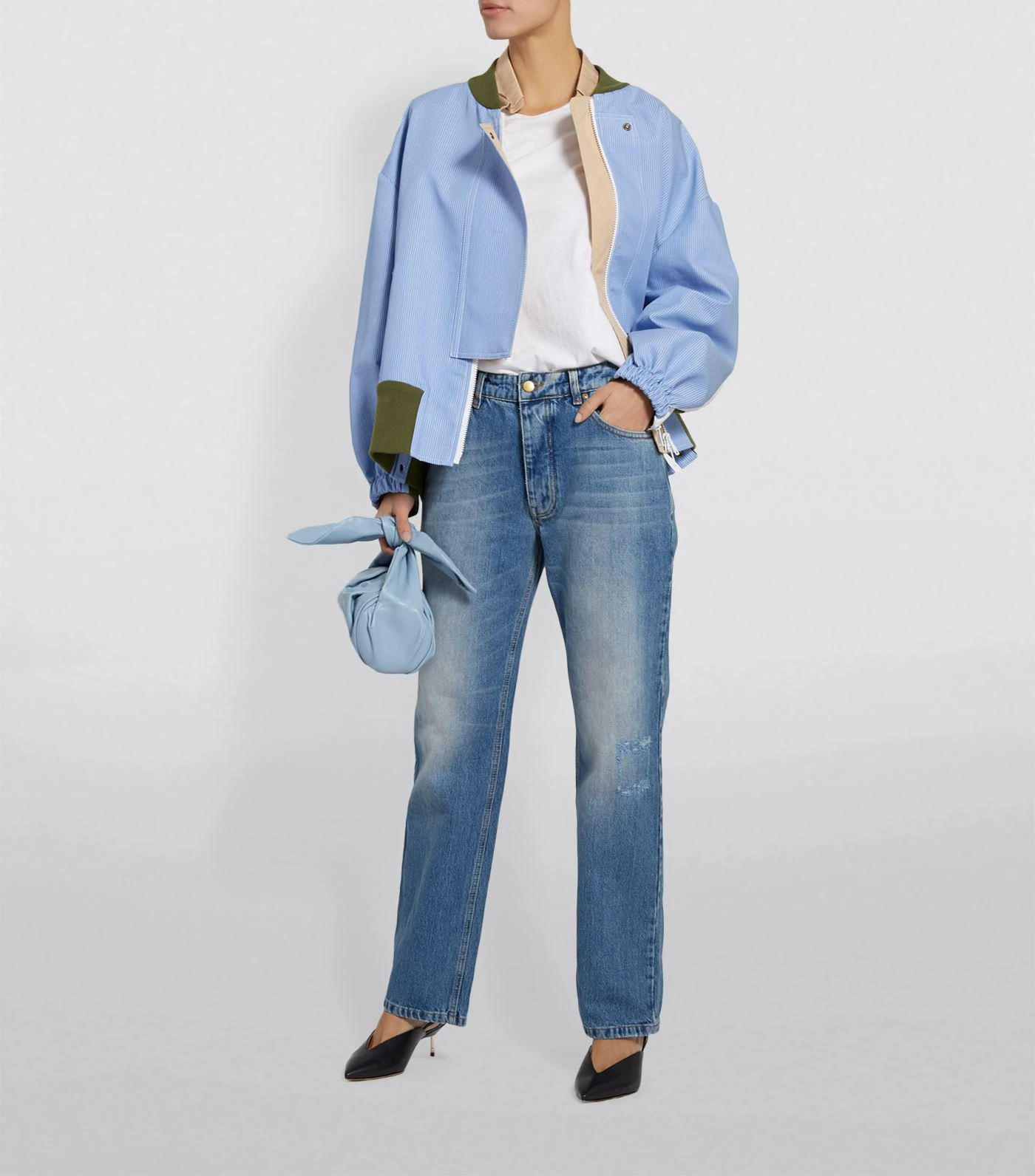 商品Victoria Beckham|Arizona Straight Leg Jeans,价格¥2799,第4张图片详细描述