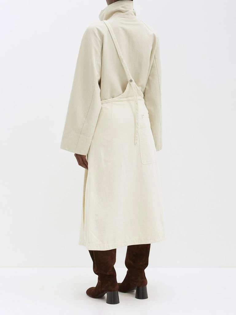 商品Lemaire|Denim apron midi skirt,价格¥3071,第5张图片详细描述