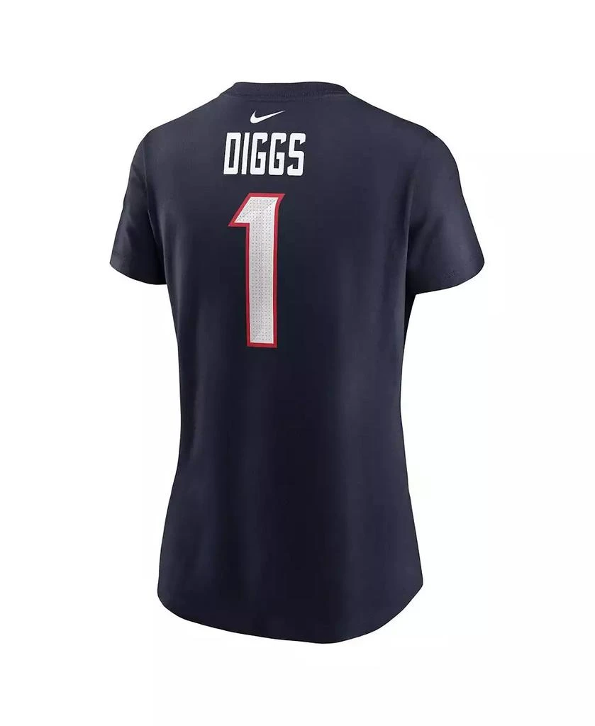 商品NIKE|Women's Stefon Diggs Navy Houston Texans Player Name Number T-Shirt,价格¥224,第3张图片详细描述