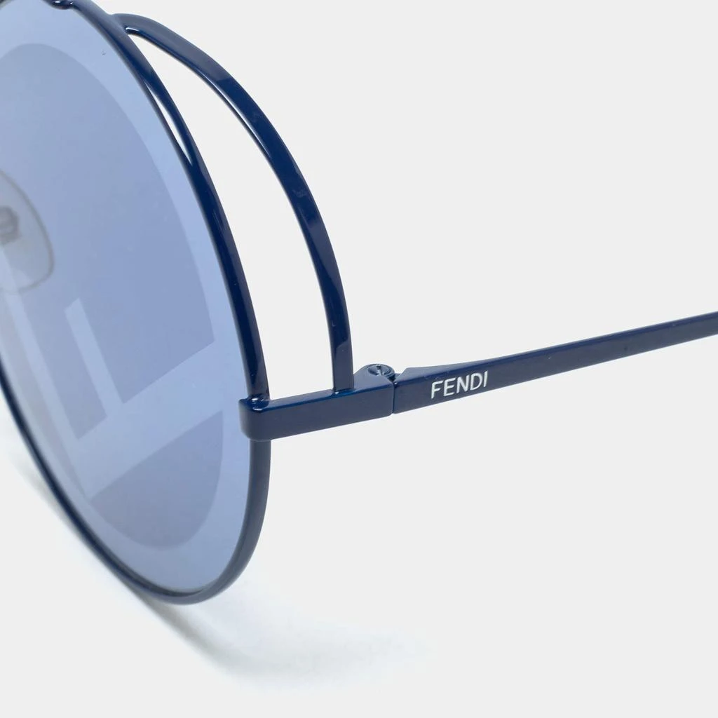 商品[二手商品] Fendi|Fendi Blue FF 0285/S Gradient Round Sunglasses,价格¥1058,第2张图片详细描述