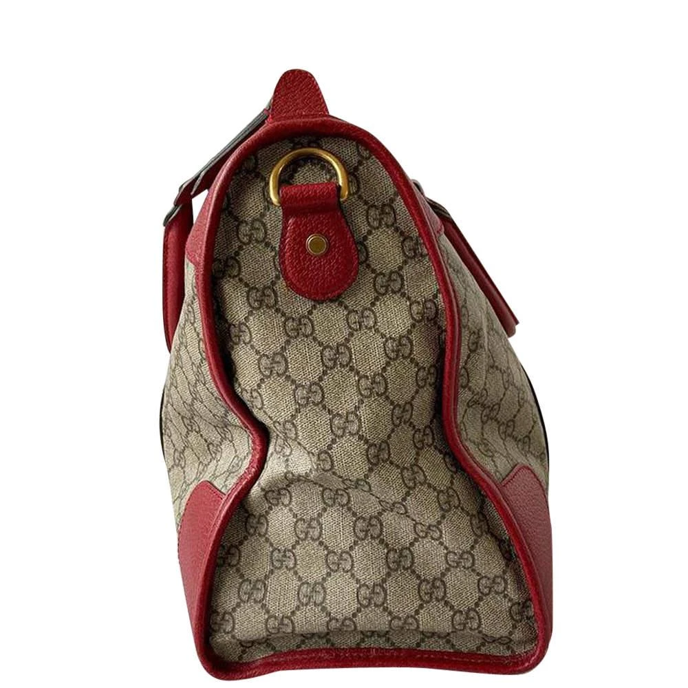 商品[二手商品] Gucci|Gucci Beige GG Canvas Web-Trimmed Neo Vintage Duffle Bag,价格¥16178,第2张图片详细描述