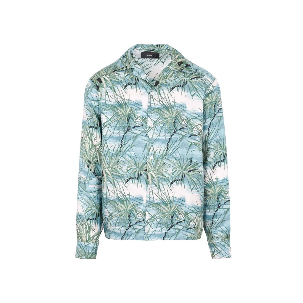 商品AMIRI|AMIRI  SILK ALOHA BOWLING SHIRT,价格¥4972,第1张图片