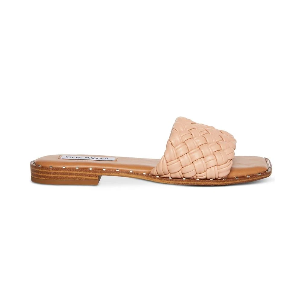 商品Steve Madden|Women's Santina Woven Slide Sandals,价格¥401,第2张图片详细描述