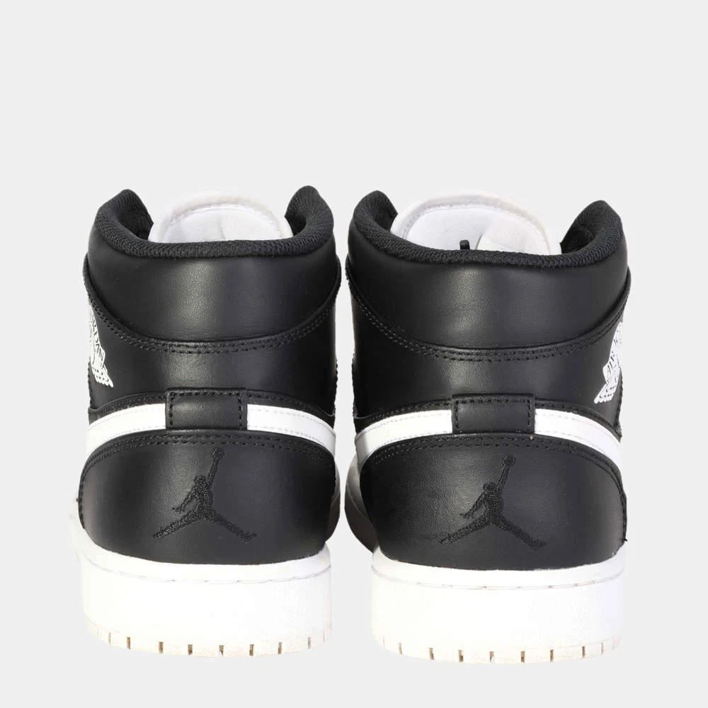 商品[二手商品] Jordan|Air Jordan 1 Retro Mid 'Black White' Sneakers (9.5 US) EU 42.5,价格¥2312,第4张图片详细描述