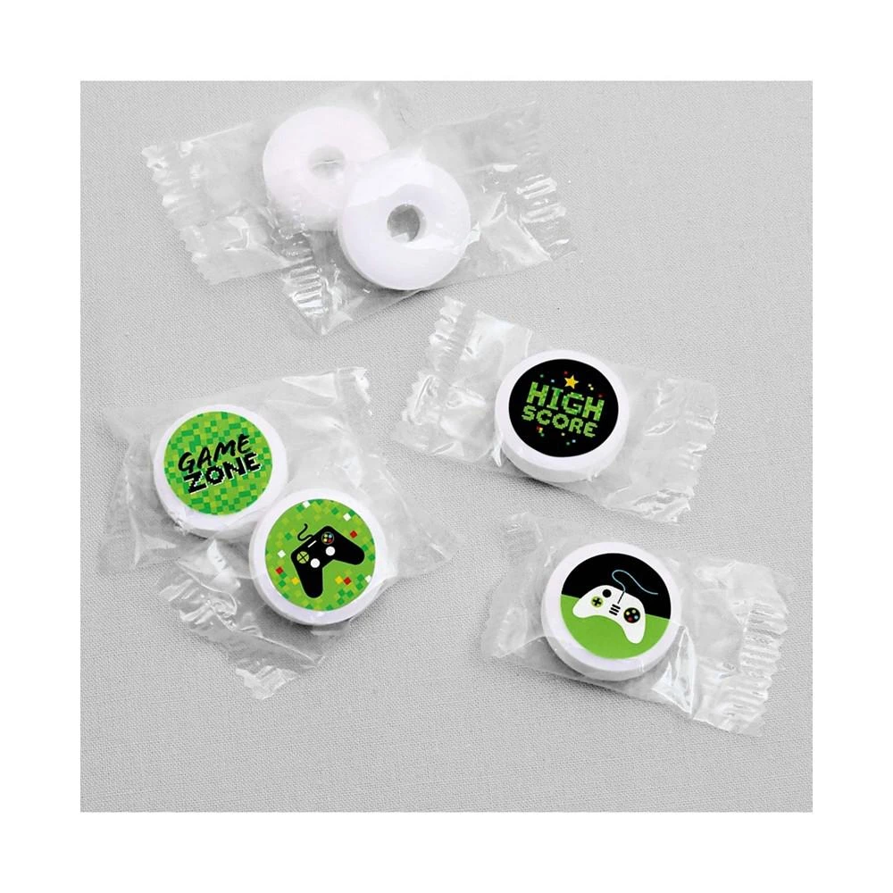 商品Big Dot of Happiness|Game Zone - Video Game Party Round Candy Sticker Favors (1 sheet of 108),价格¥83,第3张图片详细描述