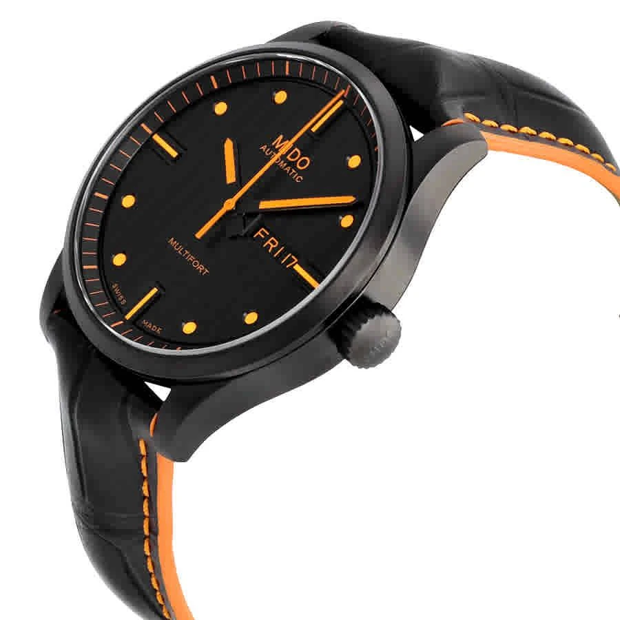 商品MIDO|Multifort Automatic Black Dial Men's Watch M0054303605180,价格¥6180,第2张图片详细描述