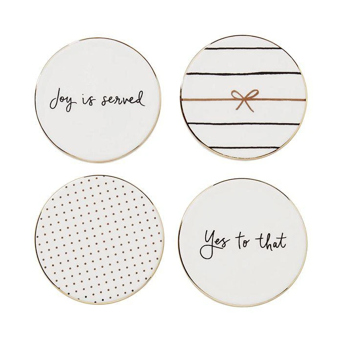 商品Kate Spade|A Charmed Life Coasters, Set of 4,价格¥224,第1张图片