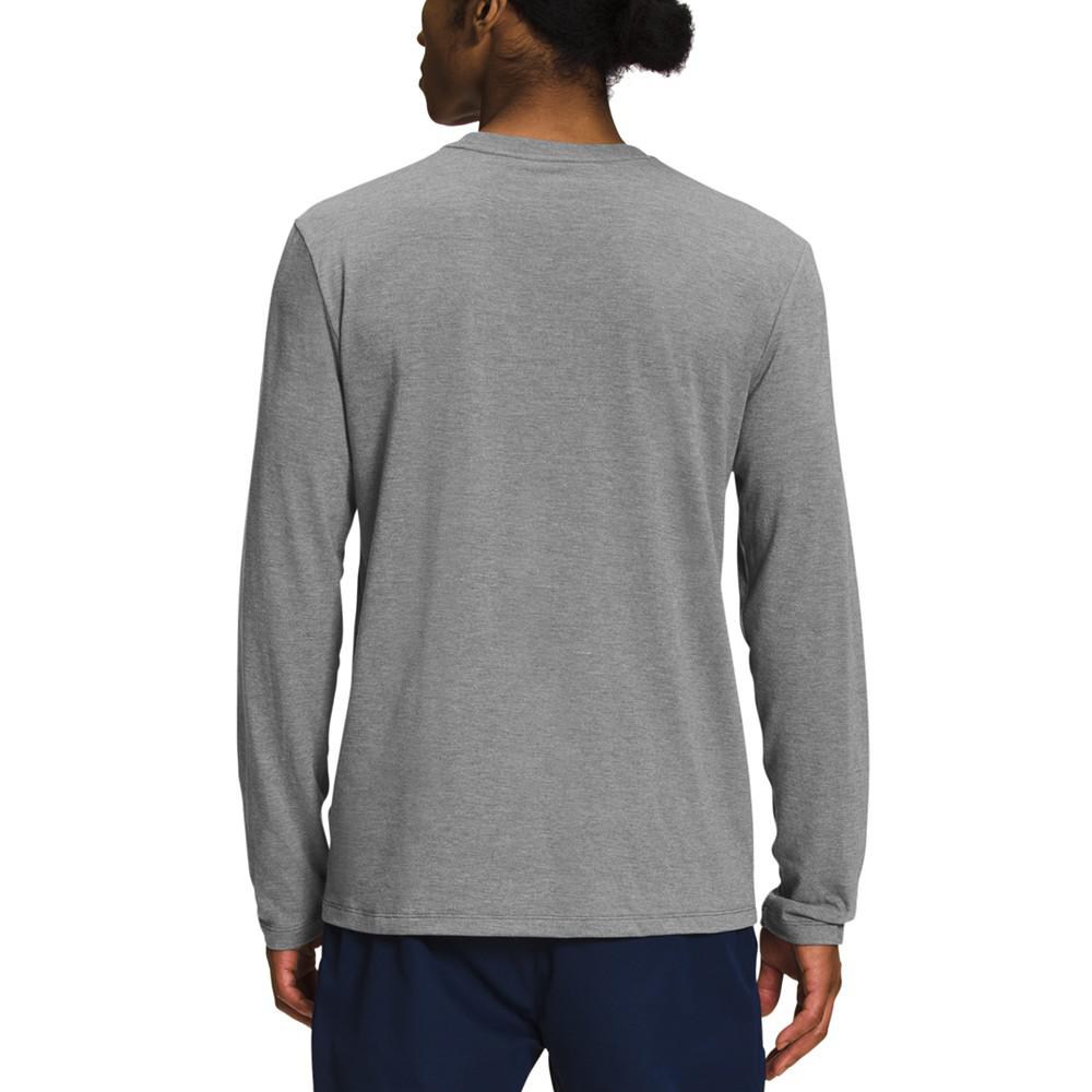 Men's Long Sleeve Tri-Blend Logo Marks T-shirt商品第3张图片规格展示